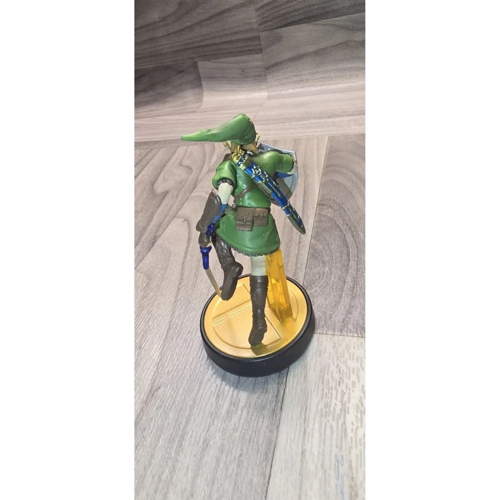 Link Zelda Super Smash Bros Nintendo Amiibo Figure Nice Cond!